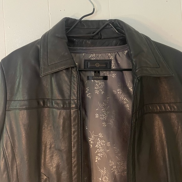 Wilsons Leather Jacket with Thinsulate Shell Women’s Medium - Picture 3 of 12